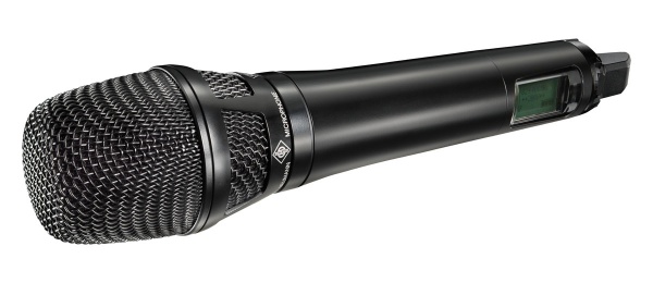 KK 205 mounted on handheld transmitter